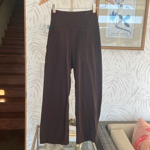 lululemon align high rise wide leg crop